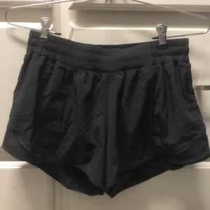 Lululemon Athletica Black Running Shorts 8 Tall